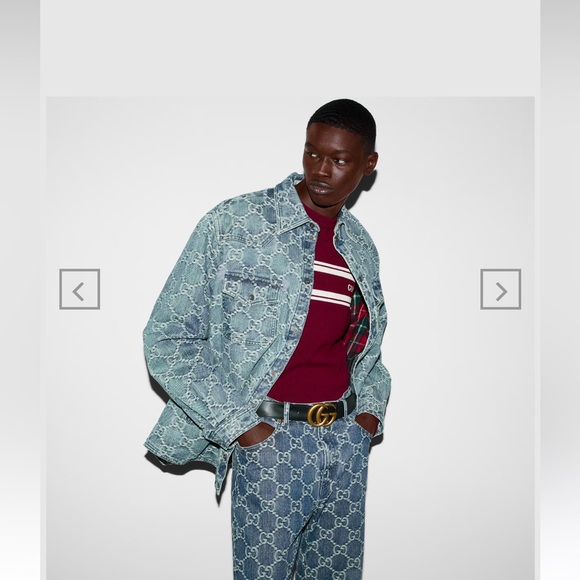 Gucci GG MARMONT WIDE BELT - Picture 7 of 7